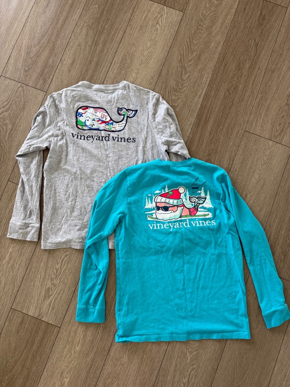 Vineyard Vines boys long sleeve pocket T-shirt size large Martha’s Vineyard/ ski